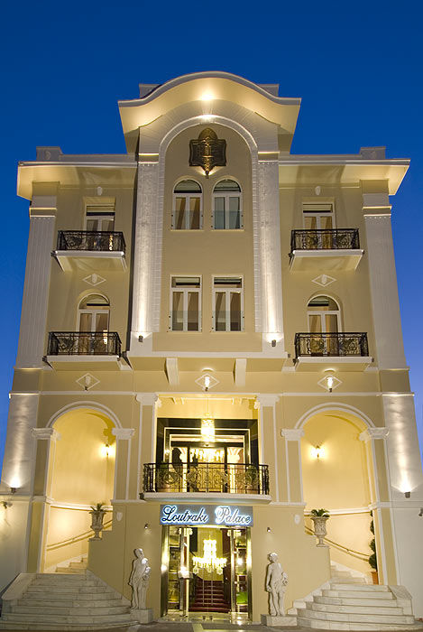 Loutraki Palace Hotel Bagian luar foto
